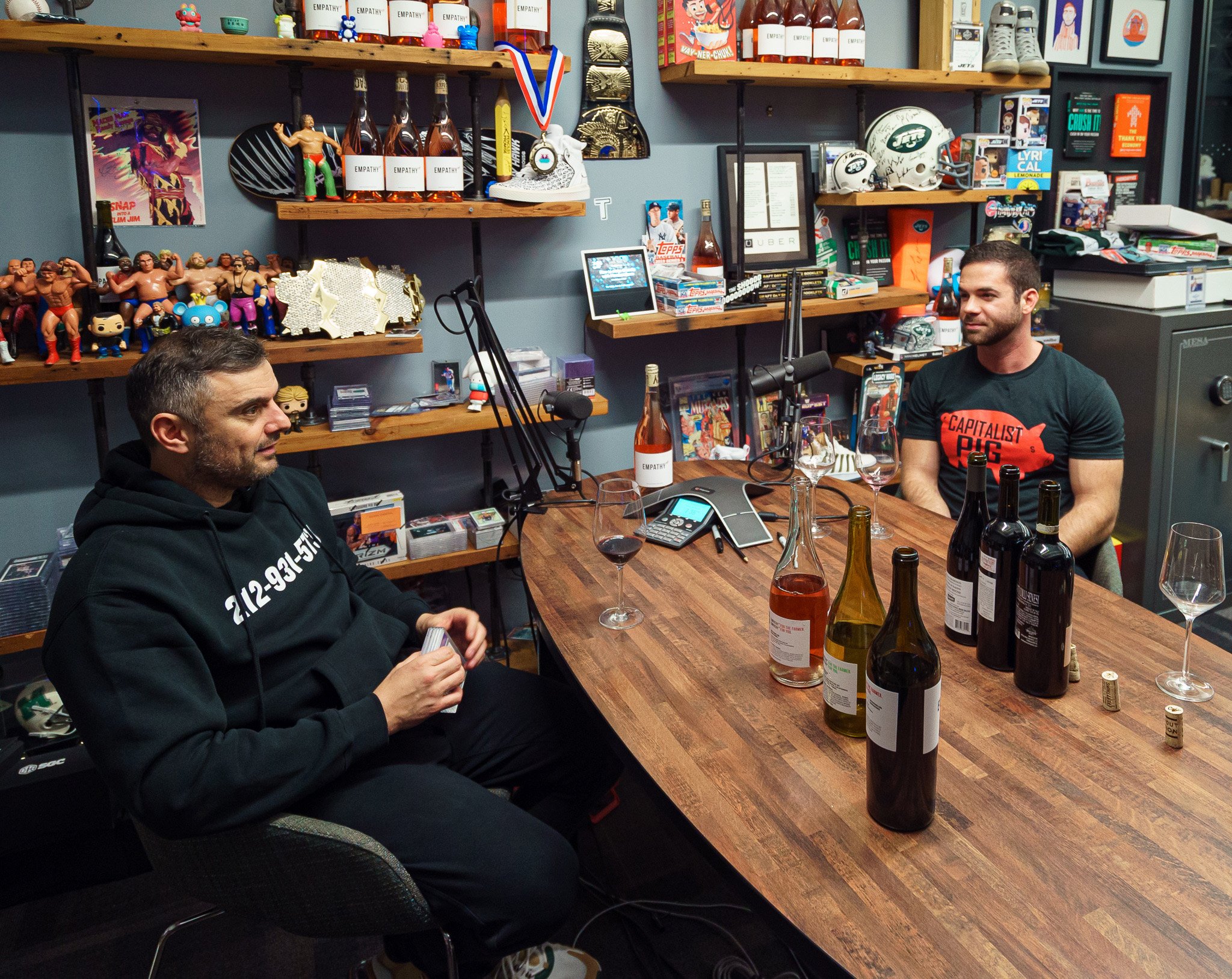 Gary Vaynerchuk meets with Ryan Daniel Moran, New York City